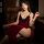 Sexy womens lingerie set featuring sheer uniform-inspired sleepwear with lace details, perfect for cosplay or flirty occasion...