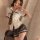 Sexy student uniform set featuring a white blouse with plaid tie and skirt, perfect for cosplay or evening wear. ideal for cu...
