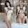 Qingruohan japanese-style sexy lingerie bodysuit - cute pure-temptation tie-up uniform for women, featuring a playful design ...