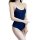 Pure allure bodysuit swimwear - sheer milk silk tight-fit one-piece with thin straps & sailor style
