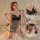 Leopard print lingerie set - seductive sheer sleepwear with open-crotch uniform style, pure & tempting design