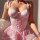 Sexy lace butterfly strap top with fishbone corset style design, perfect for women seeking pure and youthful aesthetic linger...