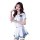 Japanese style jk uniform set - cute sailor schoolgirl outfit with mini pleated skirt and no-remove design