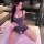 Lemon story sexy lingerie bodysuit featuring a plunging neckline and lace-trimmed stockings, perfect for date night, car play...