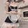 Sexy lace maid costume for women featuring ruffled hem and sheer details, perfect for role play outfits.