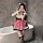 Kitty cat maid costume set - cute sexy lingerie outfit, sweet & sensual pure-delight themed dress featuring a charming red an...