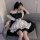 Halloween maid costume - japanese style lolita student dress, cosplay servant outfit for women