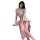 Sensual hanfu lingerie set - vintage chinese silk sleepwear with embroidery, provocative qipao-inspired nightwear