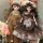 Two adorable bjd dolls dressed in charming outfits, perfect for princess-themed dress-up play and collection. ideal for girls...