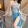 Chinese hanfu lingerie set featuring sexy ancient-inspired silk sleepwear with embroidery and style design.