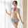 Sexy bunny girl costume for women featuring provocative role play lingerie set, stylish student uniform design with ruffled d...