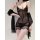 Sexy lightweight lace cami paired with matching sheer shorts, perfect for summer nights. ideal sensual lingerie set.