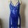 European-style sexy lace sleepwear set featuring sheer mesh cami with intricate lace detailing and a long nightgown with side...