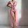 Elegant sheer lace low-back slip dress with sensual mesh cami design, perfect for women seeking stylish and feminine lingerie...