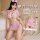 Nurse costume lingerie set for women – seductive no-remove bedroom outfit, busty & petite friendly erotic uniform 7013