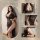 Feimu plus size deep v-slit sheer lace dress - seductive see-through evening gown with butt-revealing cutout