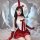 Sexy christmas bunny costume for women, featuring a red and white dress with bunny ears, perfect for new year eve outfits and...