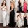 Elegant luxury silk lace nightgowns set featuring elegant designs and gold-thread detailing, perfect for women seeking high-q...