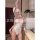 Aesthetic asexual cosplay lingerie set featuring bunny ears and eye mask, perfect for nightclub or themed parties.