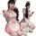 Baodan maid costume cosplay - cute cat girl lolita dress for anime fans & soft girl aesthetic, featuring pink and white color...