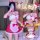 Christmas sexy cosplay maid costume red bunny girl outfit - playful & alluring lingerie set featuring festive red and white d...