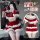 Sexy christmas lingerie set for small bust - sweet & seductive holiday sleepwear outfit for women