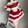 Sexy christmas lingerie set for small bust - sweet & seductive holiday sleepwear outfit for women