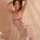 Domoila womens sensual halter bodysuit - sheer mesh lace pure & tempting qipao sleep dress featuring delicate lace and heart ...