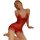 Elegant lace sheer babydoll set for women featuring a sexy transparent camisole with matching panty ensemble, perfect for int...