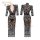 Feimu deep v-neck high-slit sheer lace nightgown - seductive no-remove lingerie dress