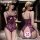 Feimu lace bodysuit with chest cutouts & open crotch - sexy sheer sleepwear for intimate moments