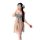 Feiniao moon gazing lingerie - vintage chinese silk mesh dress with imperial doudou, sensual hanfu cosplay outfit featuring e...