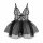Sheer black nightgown with embroidered butterfly wings and flared skirt from the feiniao moonlit butterfly lace sleep set.