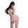 Fengqu cat lingerie set featuring a seductive lace cake skirt and fishbone bodysuit, perfect for bedroom play.