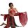 Elegant fly tian princess hanfu lingerie featuring a seductive bodice and flowing silk skirt, perfect for cosplay and traditi...