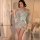 Elegant japanese kimono-style sleepwear featuring floral patterns, perfect for small busts. soft fabric design with a bow tie...