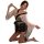 Japanese-style sheer chiffon kimono sleepwear featuring elegant script designs, perfect for women seeking stylish and feminin...