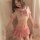 Jk school uniform sleepwear set - transparent cozy student lingerie with plaid skirt & top