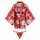 Sexy kimono-style lingerie set - satin open-front printed role play outfit for women