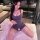 Lemon story sexy lingerie bodysuit featuring a plunging neckline and lace-trimmed stockings, perfect for date night, car play...