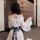 Vintage chinese palace style lingerie set - sheer hanfu-inspired long train robe & kimono outfit, elegant design with intrica...