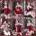Mannyan new year lingerie set - pure & tempting sleep dress, sexy uniform style christmas costume kit featuring festive red o...