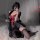 Meijia ren sensual hanfu lingerie set featuring elegant black and red design, perfect for intimate moments with sheer fabric ...