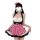 Miaojiang maid costume set featuring a cute kitty cat design, perfect for sleepwear or loungewear with an elegant and playful...