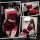 Midnight rose sexy lace bralette set - velvet red valentines day lingerie for women, featuring a strapless top and matching s...