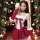 Mimoo christmas bunny costume - sexy new year party outfit, cosplay & lingerie dress for festive performances, featuring fest...