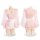 Mizhilan sexy lingerie bunny maid costume - japanese kawaii pure-temptation kimono robe with rabbit print
