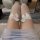 Mocheng sexy lingerie set featuring sheer stockings with elegant bows, perfect for role play and festive outfits.
