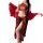 Night silk sensual hanfu lingerie set featuring a flying immortal design, combining elegant red and black colors with flowing...