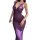 Purple sheer lace bodycon mini dress with bow details, perfect for transitioning from office to club.